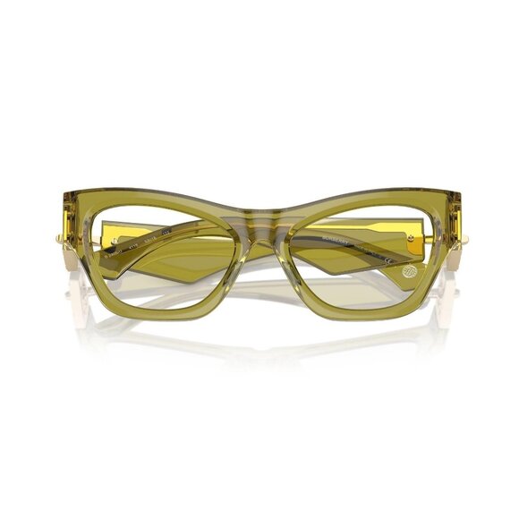 New Authentic  BURBERRY TB Collection Green Cat Eye BE2405U 4118 Glasses Women - Picture 4 of 6